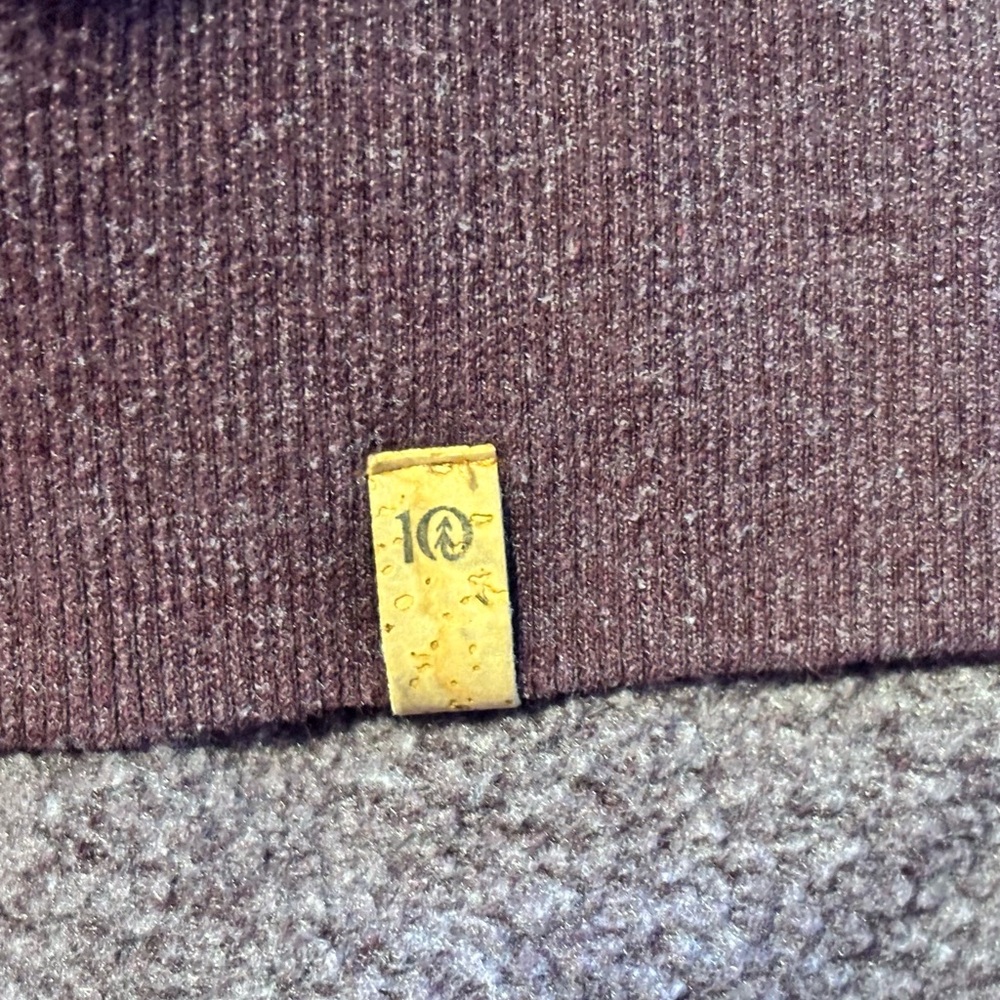 🌸 Tentree Men's Oberon Pullover Maroon Hoodie Size Medium - Picture 5 of 6